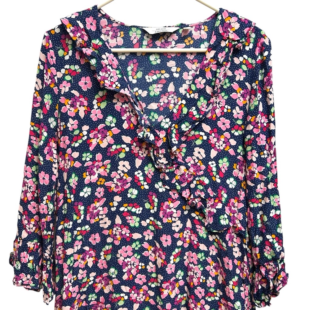 & Other Stories Floral Polka Dot Ruffle Dress ASO Princess Sofia